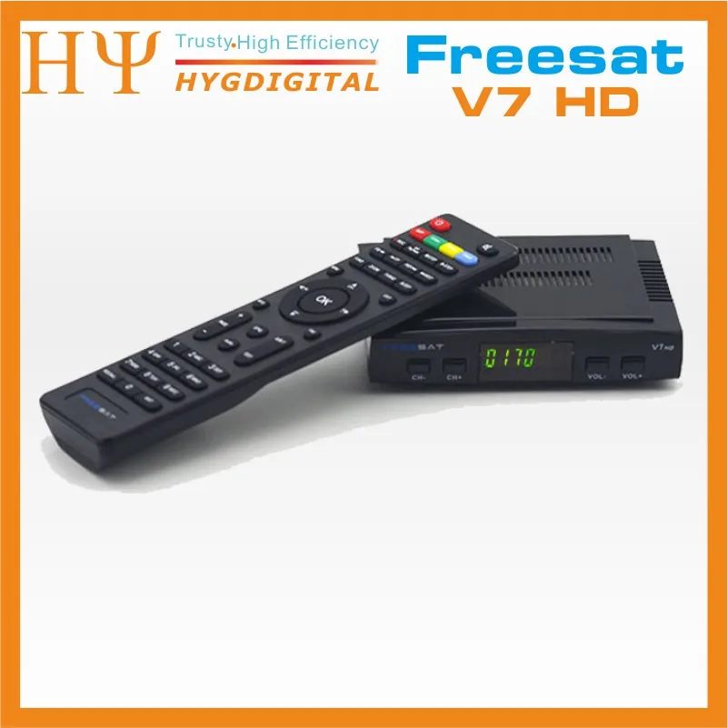 Оригинальный спутниковый ресивер Freesat V7 HD Full 1080P + 1 шт. USB WiFi DVB S2 Поддержка Ccam powervu