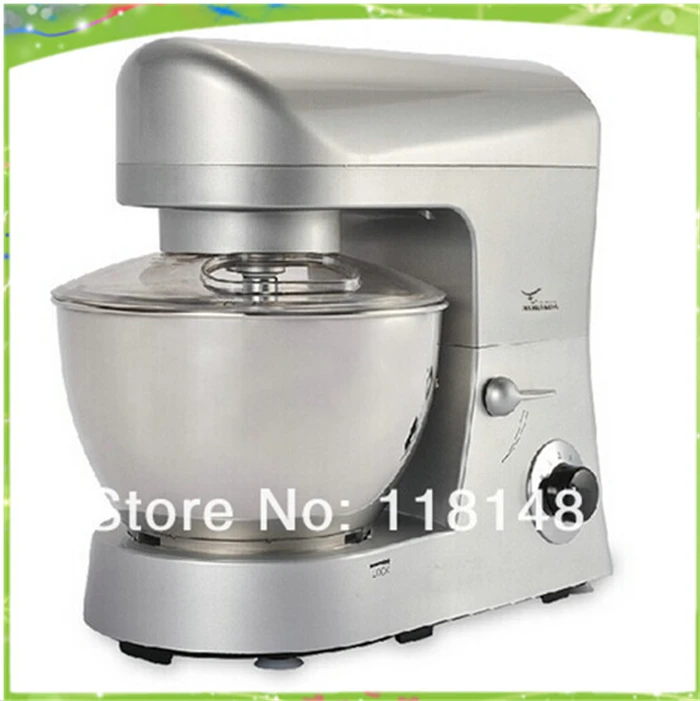 Free shipping CE 5L commercial dough mixer machine electric dough mixer machine automatic wheat