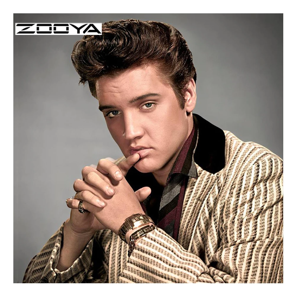 

ZOOYA Diamond Embroidery Elvis Presley 3D DIY Diamond Painting Pattern Rhinestones Sale Diamond Mosaic Needlework Kits RF1702