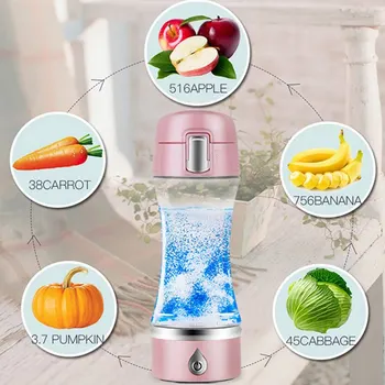 

Upgrade Hydrogen-Rich Water Glass Water Ion Generator Bottle With Drain Hole Separation H2 And O2 Hydrogen-Rich Water Cup