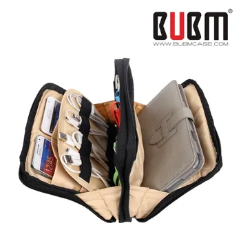 

BUBM waterproof digital case Organizer System Kit for Hard Drive Earphone Cables USB Flash Drives Volume Portable