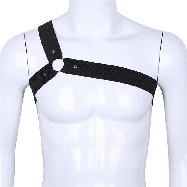 Buy iEFiEL Fashion Mens Punk One Shoulder Asymmetrical