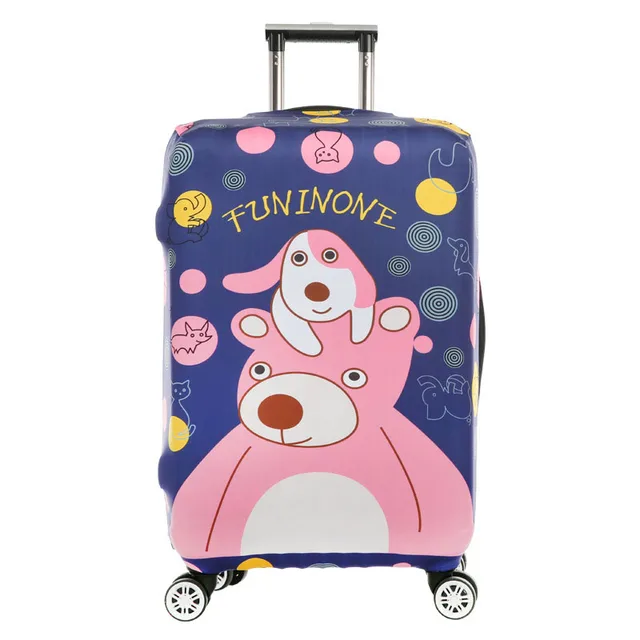 TRIPNUO Ocean Luggage Protective Cover Elastic Suitcase Travel Case