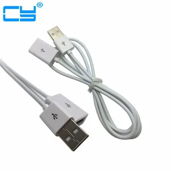 

100pcs/Lot 1m/3ft USB 2.0 Male to Female Extension Cable for PC Laptop By DHL UPS