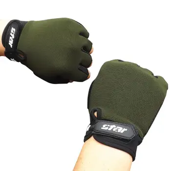 

#5 Fashion Men Antiskid Bike Fitness Half Finger Gloves winter