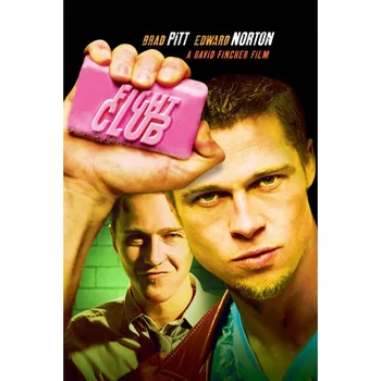 

Blood Fight Club Poster Silk Fabric Poster Print Cloth Fabric Wall Poster Custom Satin Poster 40X60cm,50X75cm,60X90cm