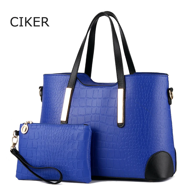

CIKER New  Women Handbags Leather Handbag Women Messenger Bags Ladies Brand Designs Bag Bags Handbag+Purse 2 Sets Bolsa Feminina