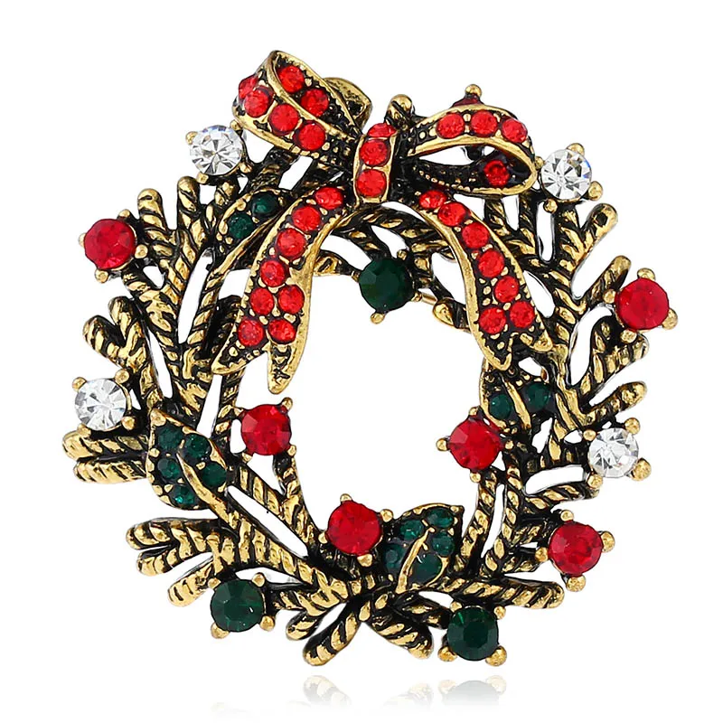 

MIARA.L 2018 New Christmas Brooch Individuality Creative Suit Pin for Wholesale