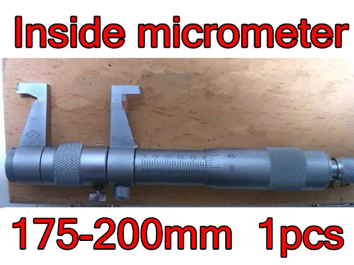 175 200MM Accuracy 0.01 mm Inside micrometer Measure the inner hole