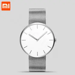 Новый оригинальный Xiaomi TwentySeventeen световой Водонепроницаемый Модные кварцевые часы Элегантные 316L Сталь лучшие часы брендов для Для мужчин