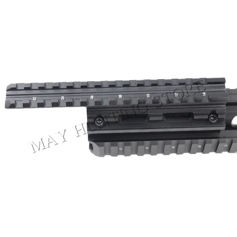 Высокое качество алюминий Тактический 7,62x39 Quad Rail Handguard крепление АК черный с резиновой Чехлы для мангала Охота Открытый шестерни