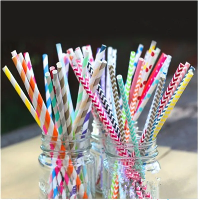 100 шт./лот бумажные соломинки для питья, свадебные украшения, креативные бумажные соломинки для питья, 80 цветов, на выбор, для детского дня рождения, вечерние