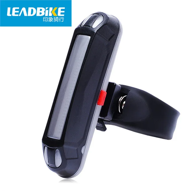 Best Price LEADBIKE Factory Direct Luz Ciclismo Led Lamp Bicicleta USB Charge Rear Bicycle Light Bike Black Taillights Velo Accessories