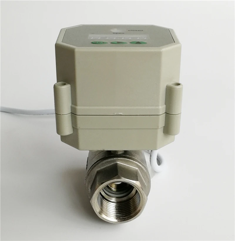 Таймер с часами BSP/NPT 3/4 ''SS304 DN20 для садового орошения воздушный компрессор