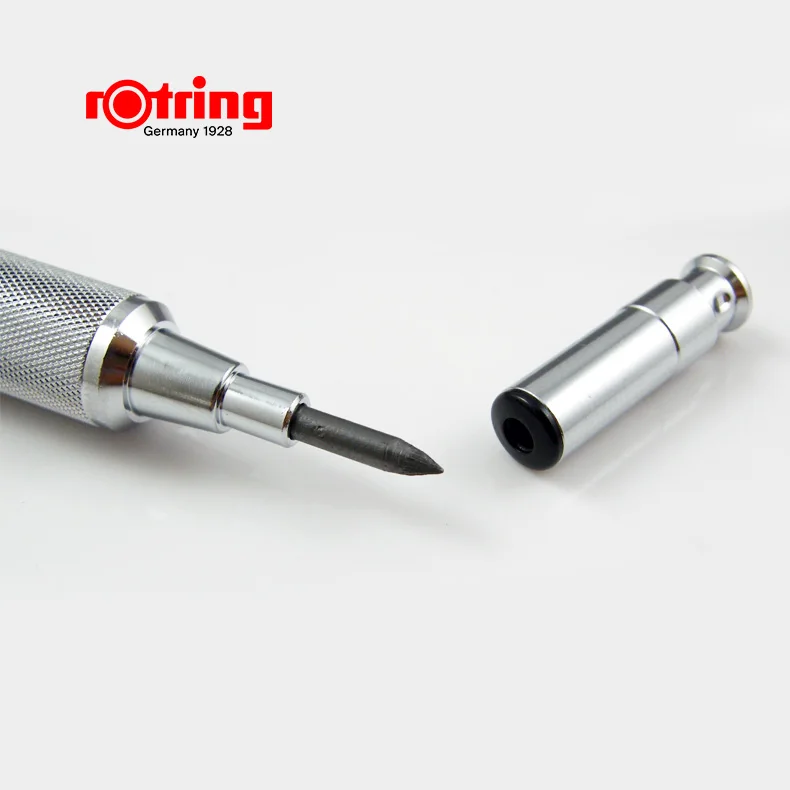 Немецкий механический карандаш rotring Rapid pro 0,5 мм и 0,7 мм и 2,0 мм с металлическим телескопическим наконечником ручки лучше, чем rotring 600