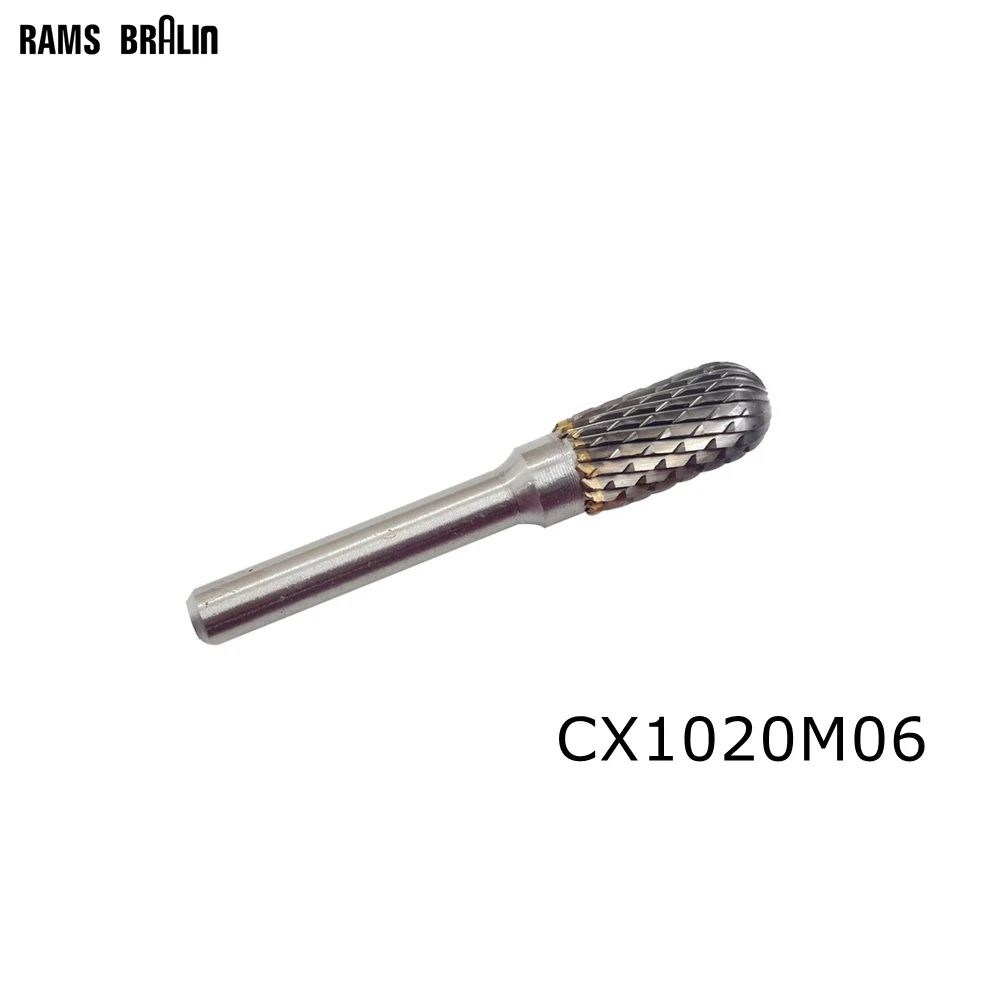 1 piece Cylinder Double Cut Carbide Bur HSS Cutter Tungsten Steel