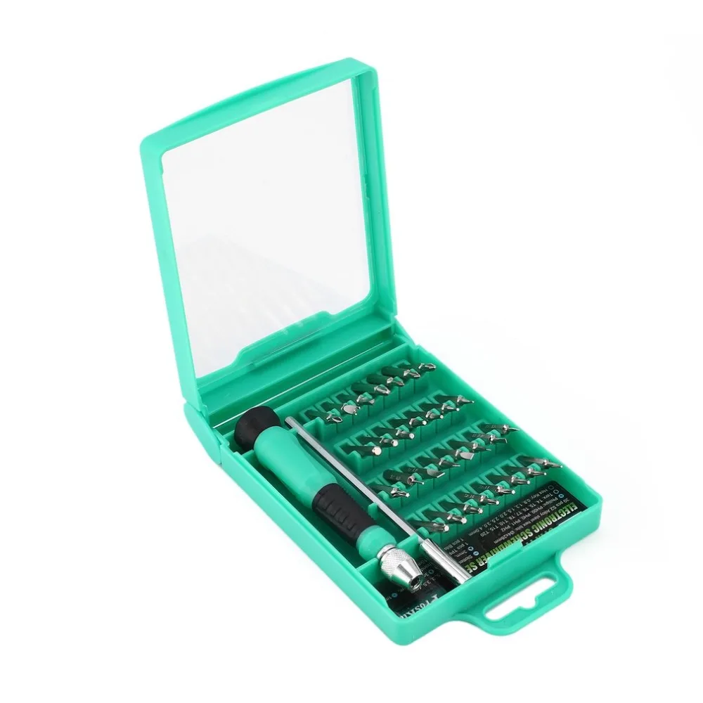 

30pc Screwdriver Set Series Proskit SD-9820 Mini Grip Cross Point Tip DIY Repair Tool Kit Screw Star type Hand Tamper Tools