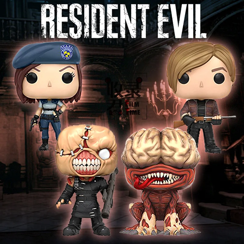

FUNKO POP Resident Evil NEMESIS,JILL VALENTINE,LICKER,KENNEDY Pvc action figure collection model toys for children birthday gift