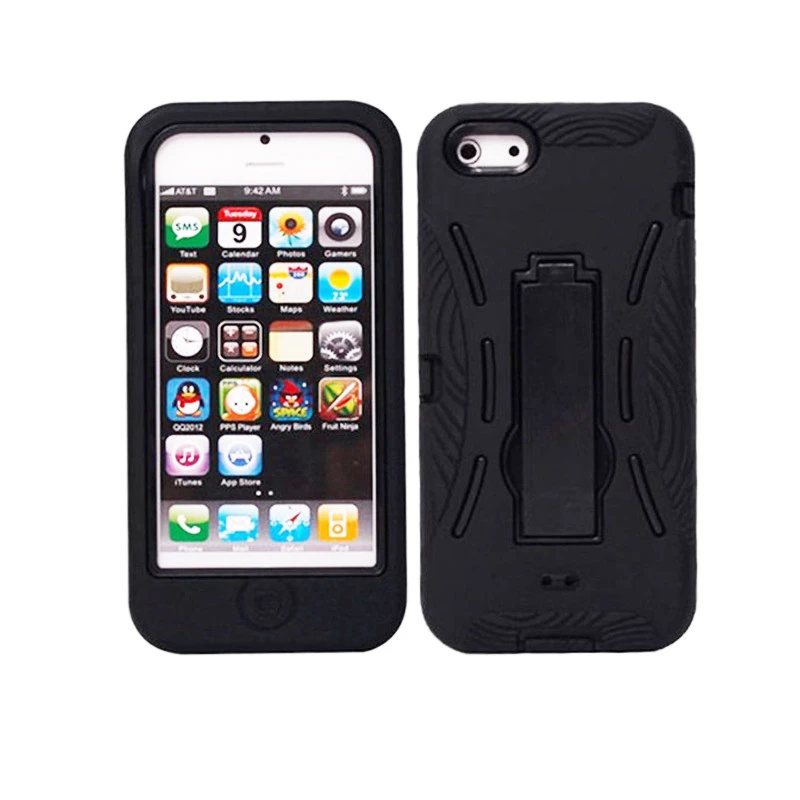 Heavy Duty Armor Case For Apple iPhone 4 4S Shockproof Kickstand Cover | Мобильные телефоны и аксессуары