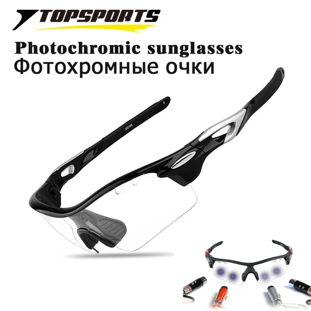 Cheap 3 lenses Sport Glasses Women Photochromic Cycling Eyewear UV400 Men Outdoor Riding Sunglasses