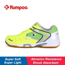 Спортивная обувь Kumpoo для мужчин и женщин, светильник для бадминтона, мягкие амортизирующие Нескользящие кроссовки с новым рисунком KH56 L800OLC