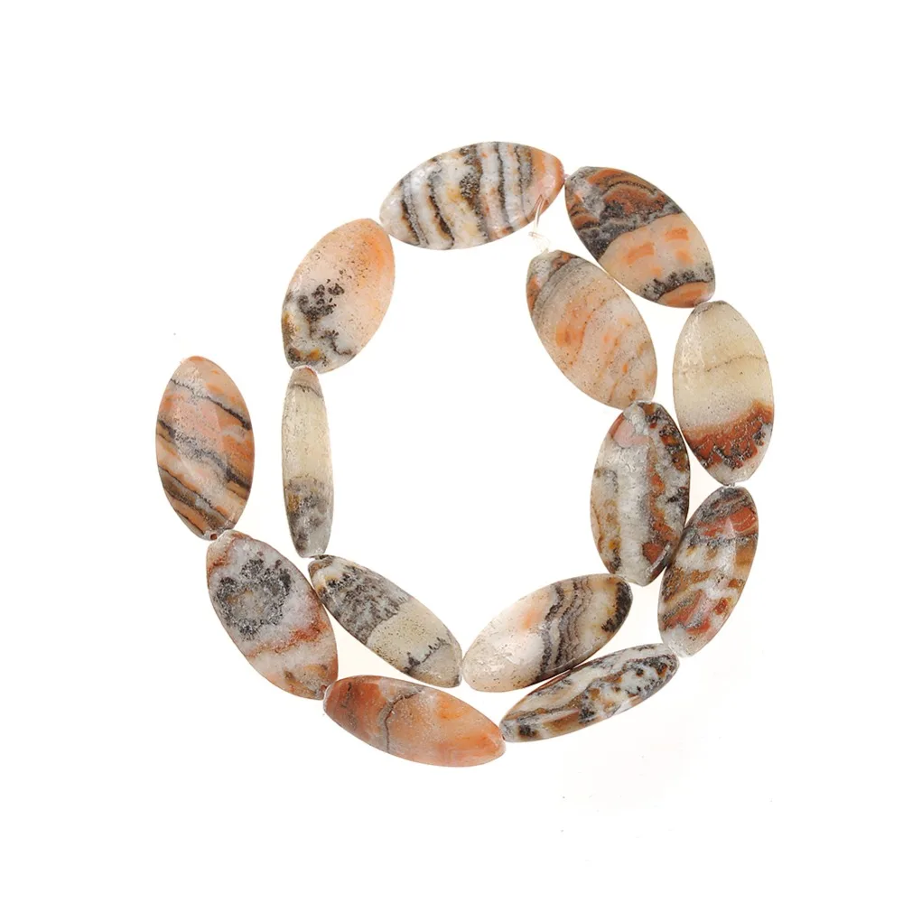 Round Shape Natural Geode Red Agates Gem Stone Stripe Flat Slice Slab Loose Strand Spacer Beads Chip For Jewelry Making Necklace