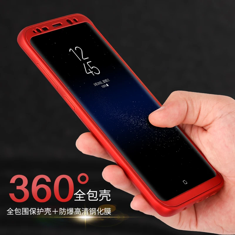 bilder für Für SAMSUNG S8/S8 rand 360 vollständige palette von schutz design fall für Samsung Galaxy S8 Plus PC Front + back cover bilder für Für SAMSUNG S8/S8 rand 360 vollständige palette von schutz design fall für Samsung Galaxy S8 Plus PC Front + back cover