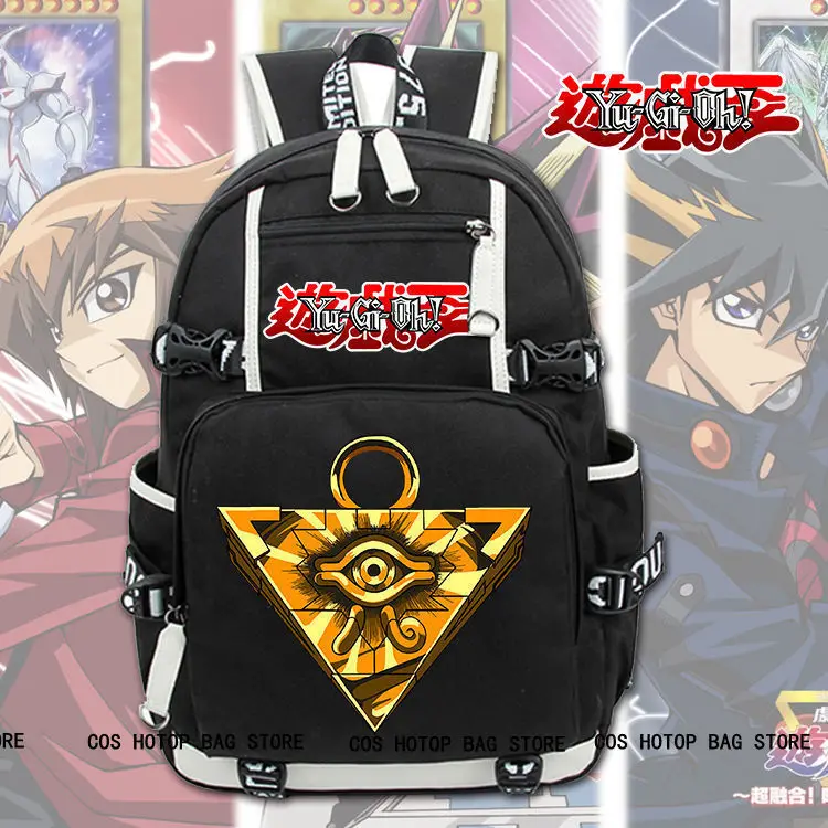 Anime YU GI OH Backpack Men New Knapsack Otaku Packsack School Student
