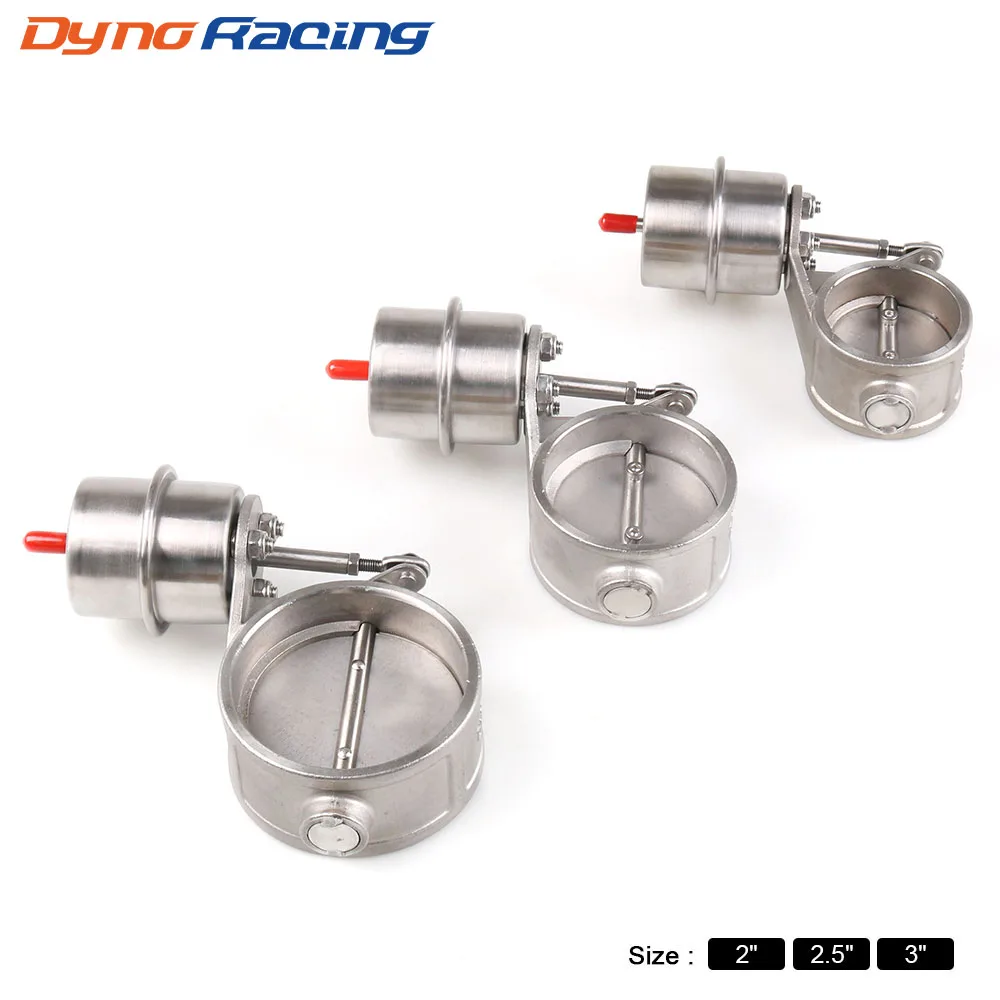 

2'' 2.5'' 3'' Stainless Steel Exhaust Control Valve Cutout Set Vacuum Actuator CLOSED Style Pipe Pressure:About -3psi