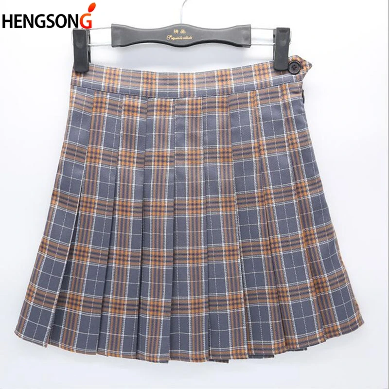 High Waist Mini Skirt Women/'s Ladies Girls Pleated Tennis Plaid Casual Skirts