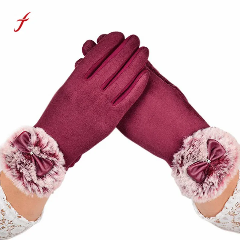 New 2017 winter Womens Mittens Cotton Comfortable Warm