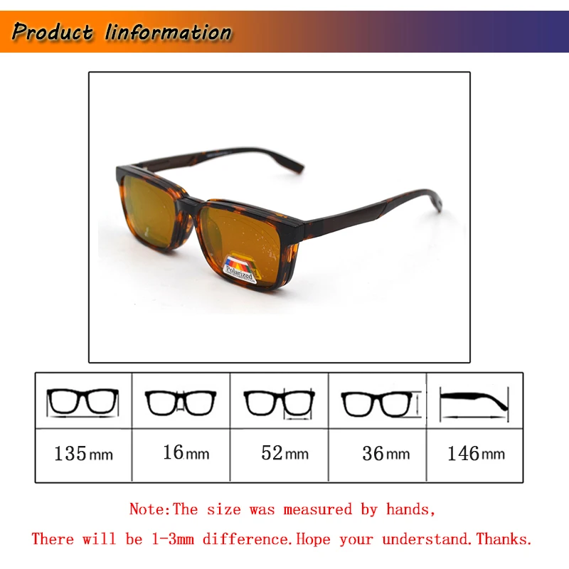 2 в 1, очки для близорукости, TR90, женские, мужские, на магните, с клипсой, Поляризованные, серые, желтые линзы, очки для ночного видения, вождения, очки-1,0~-6,0 L3