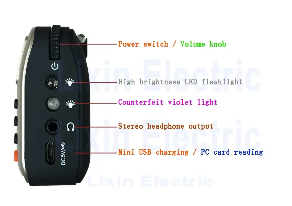 Cheap portable mini radio