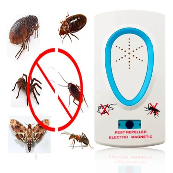 

Hot Quality Electrical Ultrasonic Pest Repeller for Lustrating Mouse Rat Bug Mosquito Insect Rodent Control EU Plug