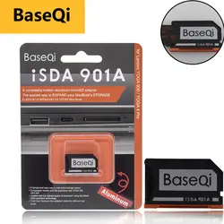 Оригинальный BaseQi Алюминий Minidrive Microsd карты адаптера 901A для lenovo yoga 900 и 710 SD Card reader карты памяти Адаптеры usb c
