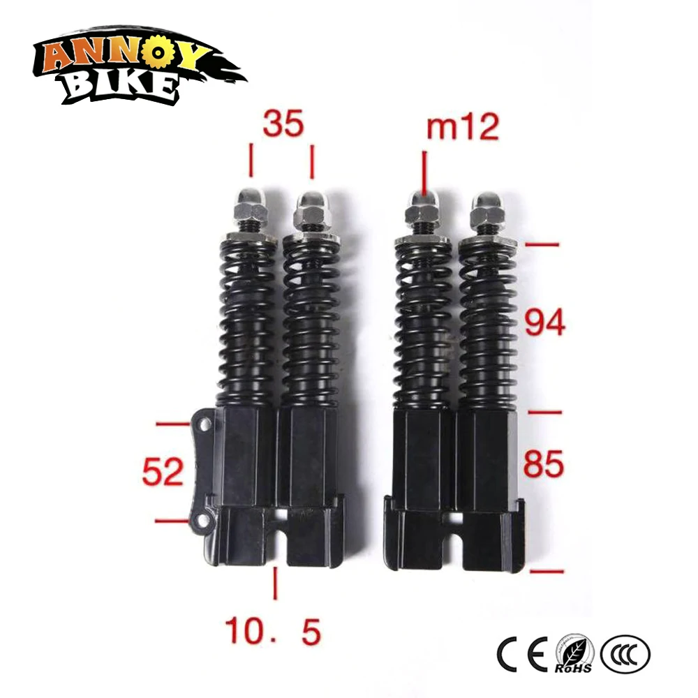 Buy Shock Absorber MTB Ebike Mountain Bike Metal Front