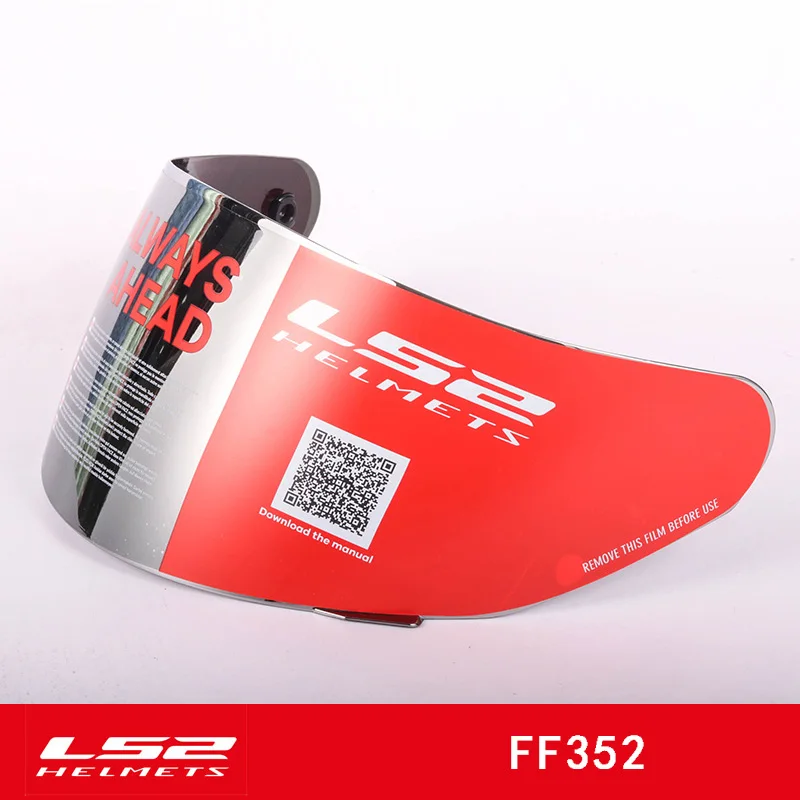 Оригинальные LS2 FF352 шлем линзы анфас мотоциклетный шлем козырек LS2 ff352 многоцветные стекла дополнительный объектив черный серебристые