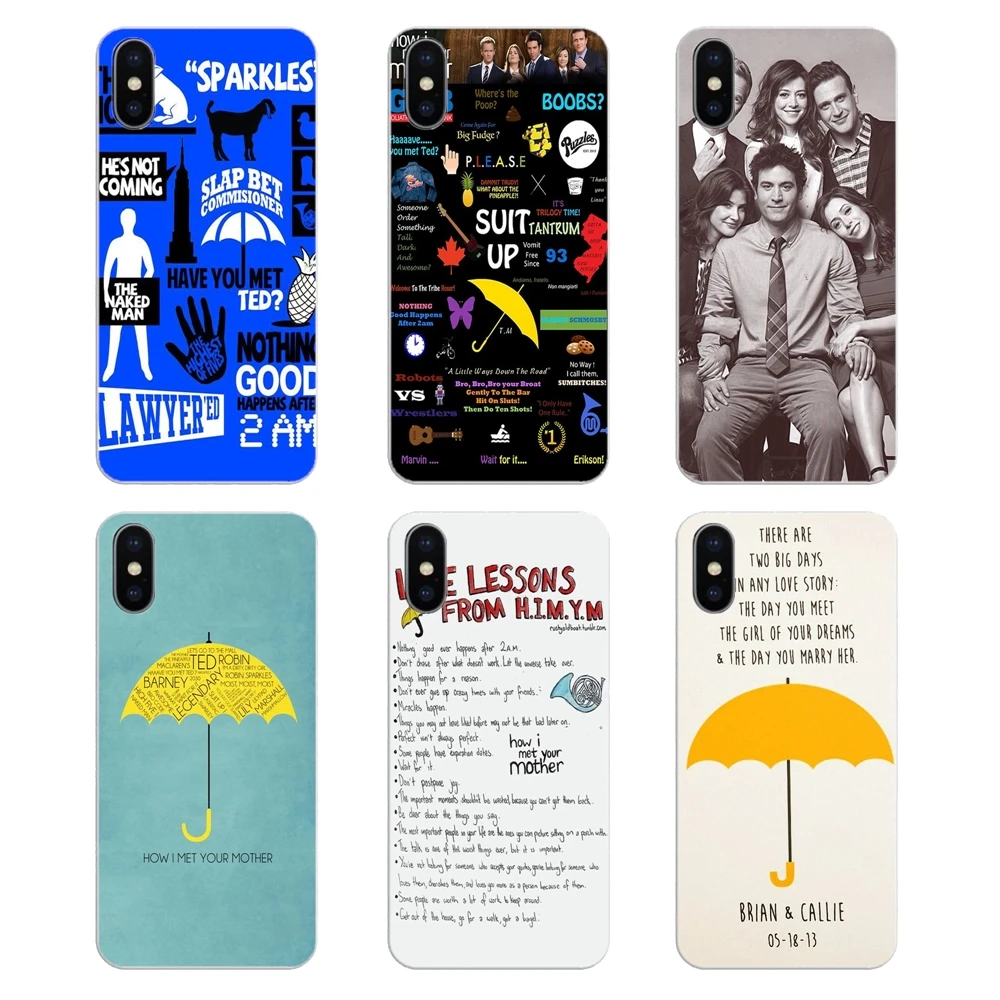 Soft Transparent Cases Covers For Samsung Galaxy Note 8 9 S9 S10 A8 A9 Star Lite Plus A6S A9S How I Met Your Mother HIMYM Print |