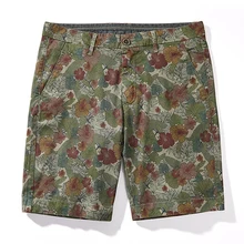 Летние шорты-карго с принтом Мужские повседневные хлопковые шорты хип-хоп военные короткие брюки карго шорты Уличная WY013