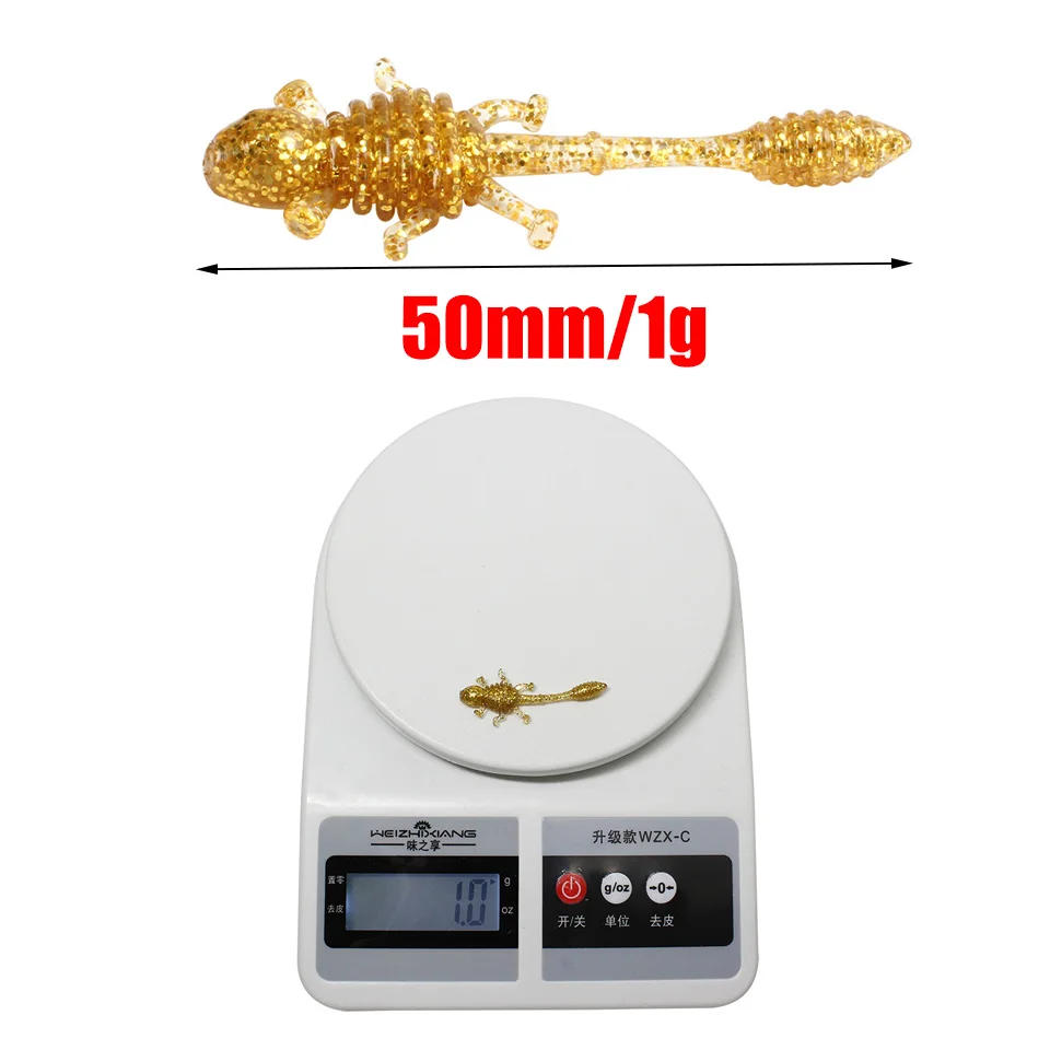Amlucas 10 قطعة/الوحدة يرقة طُعوم لينة 50 مللي متر 1g الاصطناعي السحر سيليكون باس بايك Swimbait القفز البلاستيك الطعوم دودة الصيد إغراء Amlucas 10 قطعة/الوحدة يرقة طُعوم لينة 50 مللي متر 1g الاصطناعي السحر سيليكون باس بايك Swimbait القفز البلاستيك الطعوم دودة الصيد إغراء