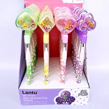 4 шт./компл. для карандашей Kawaii кости сердце квадратные пуля автоматического карандаша механические карандаши для детей канцелярские принадлежности