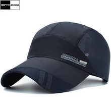 [NORTHWOOD] быстросохнущая Летняя мужская бейсболка сетчатая шапка женский рюкзак спортивная шляпа от солнца для взрослых Gorra Hombre