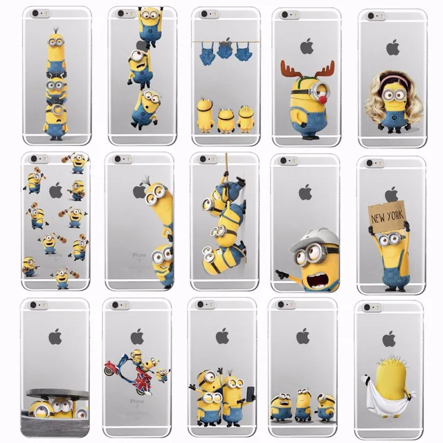 coque iphone 7 minion 3d