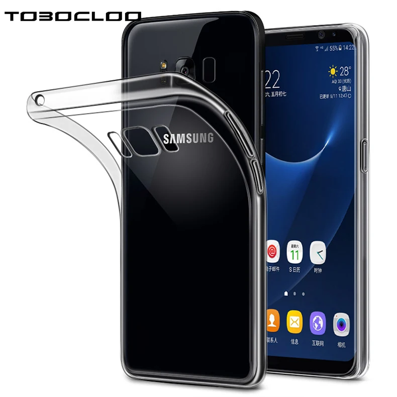 TOBOCLOO чехол s для samsung Galaxy A3 A5 A7 2016 2017 J2 J3 J5 J7 Prime S7 Neo S8 S9 A8 PLUS Note 8 прозрачный из мягкого