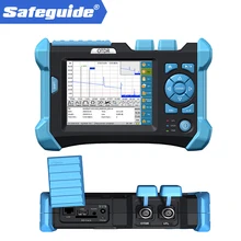 Горячая 38dB высокий динамический диапазон для 5,6 дюймов MT-7300 плюс оптический волоконный тестер 0,05 м Высокое разрешение расстояния, 128 k точки дискретизации