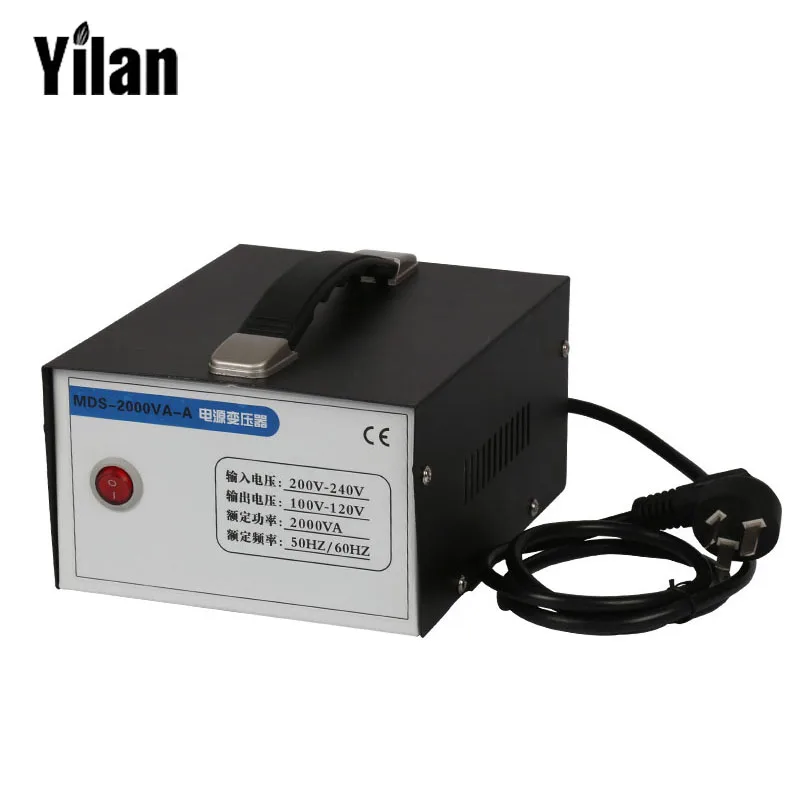 

2KW Voltage Converter 220v to 110v Transformer 2000W Appliances Power Converter Toroidal Transformer