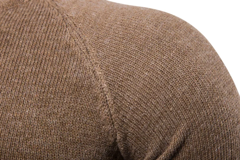 Для мужчин s сплошной цвет Slim Fit свитеры для женщин пуловер осень 2018 г. Новый Повседневное О образным вырезом рукав реглан вязаный свите