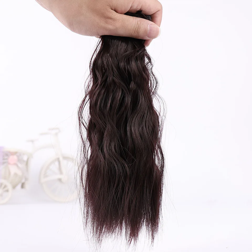 Allaosify BJD Волосы Кудрявые 25 см* 100 см BJD парик для кукол синтетический парик