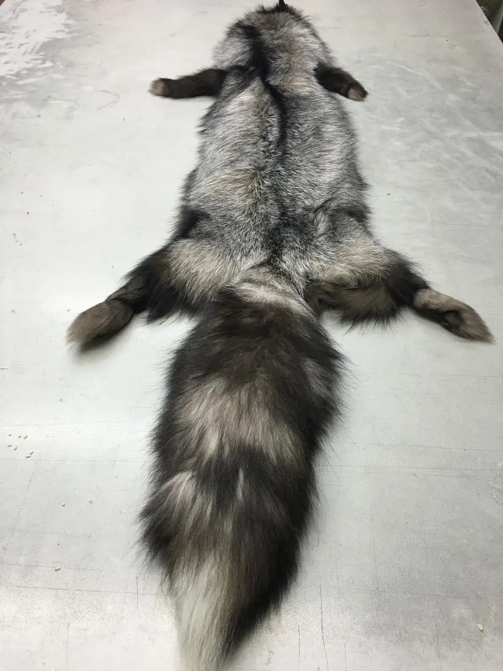 real fur material fox fur pelts wholesale for DIY-in Fur from Home