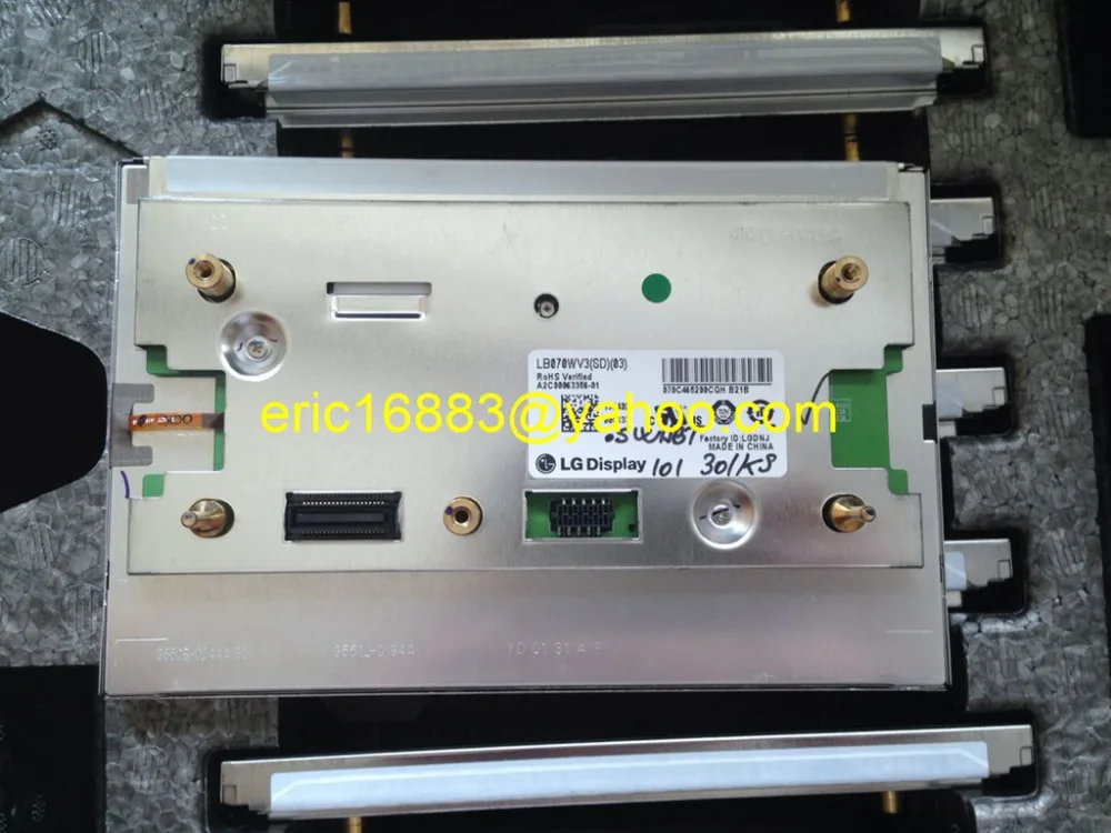 Новый 7 &quotЖК дисплей LB070WV3 (SD) (03) SD03 экран для Mercedes Ben W204 E260 автомобильный GPS